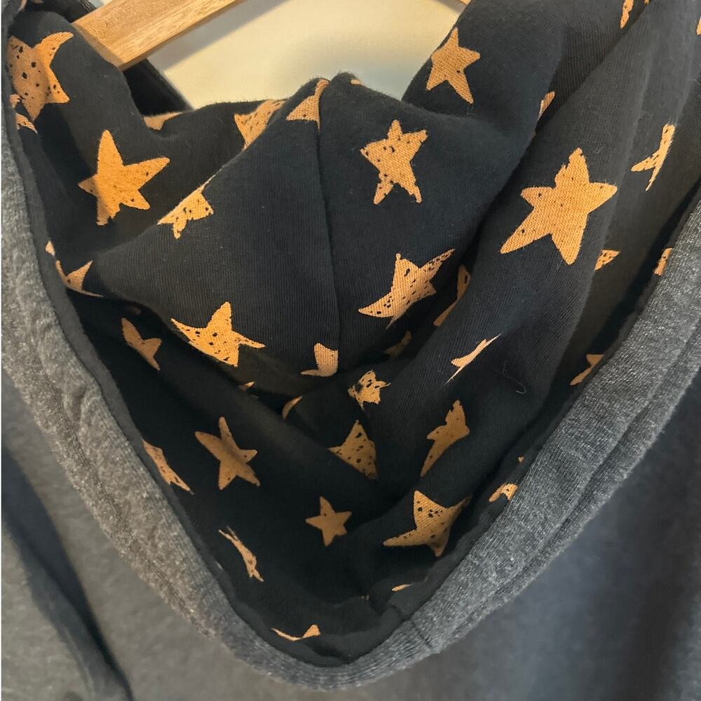 Lazy One Oversized Sleep Hoodie Sweatshirt Sz L / XL Camping Pajamas Loungewear - Picture 11 of 16